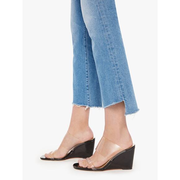 Brand new Mother the insider crop step fray out of the blue 27” - Picture 4 of 7